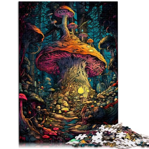 1000-teiliges Puzzle für Erwachsene Pilzwald-Königreich Denkspiel Lernspiel für Geburtstag Weihnachten geeignet für Jugendliche ab 14 Jahren 26x38cm 1000-teiliges Puzzle für Erwachsene Pilzwald-Königreich Denkspiel Lernspiel für Geburtstag Weihnachten geeignet für Jugendliche ab 14 Jahren 26x38cm von BBVNFLIR