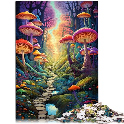 1000-teiliges Puzzle für Erwachsene Pilzwald Spielzeug Denkspiel ganze Familie für 14-Jährige 26x38cm 1000-teiliges Puzzle für Erwachsene Pilzwald Spielzeug Denkspiel ganze Familie für 14-Jährige 26x38cm von BBVNFLIR