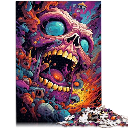 1000-teiliges Puzzle für Erwachsene Psychedelisches böses Monster Stressabbau-Spielzeug ganze Familie 26x38cm 1000-teiliges Puzzle für Erwachsene Psychedelisches böses Monster Stressabbau-Spielzeug ganze Familie 26x38cm von BBVNFLIR