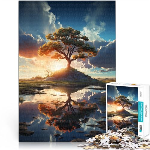 1000-teiliges Puzzle für Erwachsene Puzzle-Bäume Spielspielzeug Spaß für Zuhause Aktivitäten Geburtstagsgeschenk Reisegeschenke 26x38cm 1000-teiliges Puzzle für Erwachsene Puzzle-Bäume Spielspielzeug Spaß für Zuhause Aktivitäten Geburtstagsgeschenk Reisegeschenke 26x38cm von BBVNFLIR