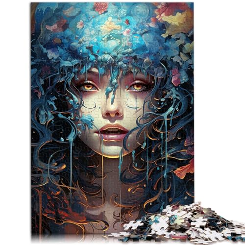 1000-teiliges Puzzle für Erwachsene Puzzlekunst Blumengöttin Lernpuzzle Familienspiel Stressabbau für Teenager ab 14 Jahren 26x38cm 1000-teiliges Puzzle für Erwachsene Puzzlekunst Blumengöttin Lernpuzzle Familienspiel Stressabbau für Teenager ab 14 Jahren 26x38cm von BBVNFLIR