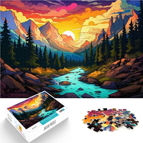 1000-teiliges Puzzle für Erwachsene Rocky Mountain Nationalpark lustige Spiele für die ganze Familie Stressabbau schwierige Herausforderung 26x38cm 1000-teiliges Puzzle für Erwachsene Rocky Mountain Nationalpark lustige Spiele für die ganze Familie Stressabbau schwierige Herausforderung 26x38cm von BBVNFLIR