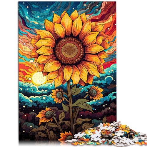 1000-teiliges Puzzle für Erwachsene Sonnenblumen wunderschöne Landschaft Lernspiel Herausforderungsspielzeug für Teenager ab 14 Jahren 26x38cm 1000-teiliges Puzzle für Erwachsene Sonnenblumen wunderschöne Landschaft Lernspiel Herausforderungsspielzeug für Teenager ab 14 Jahren 26x38cm von BBVNFLIR