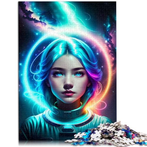 1000-teiliges Puzzle für Erwachsene Space Girl Lernspielzeug ganze Familie 50x75cm 1000-teiliges Puzzle für Erwachsene Space Girl Lernspielzeug ganze Familie 50x75cm von BBVNFLIR