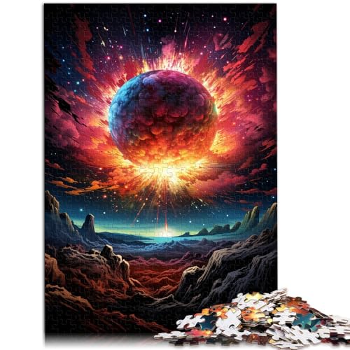 1000-teiliges Puzzle für Erwachsene Spaceball farbenfrohes Lernpuzzle Heimkunstdekor für Teenager ab 14 Jahren 26x38cm 1000-teiliges Puzzle für Erwachsene Spaceball farbenfrohes Lernpuzzle Heimkunstdekor für Teenager ab 14 Jahren 26x38cm von BBVNFLIR