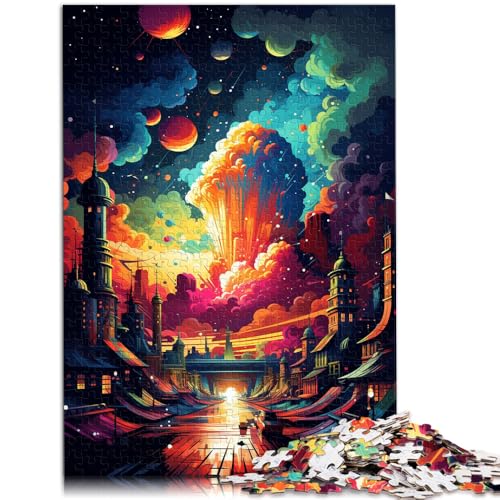 1000-teiliges Puzzle für Erwachsene Stadtspielzeug Lernspiele Stressabbau Lernspiel für Geburtstage Weihnachten für Kinder ab 14 Jahren 26x38cm 1000-teiliges Puzzle für Erwachsene Stadtspielzeug Lernspiele Stressabbau Lernspiel für Geburtstage Weihnachten für Kinder ab 14 Jahren 26x38cm von BBVNFLIR