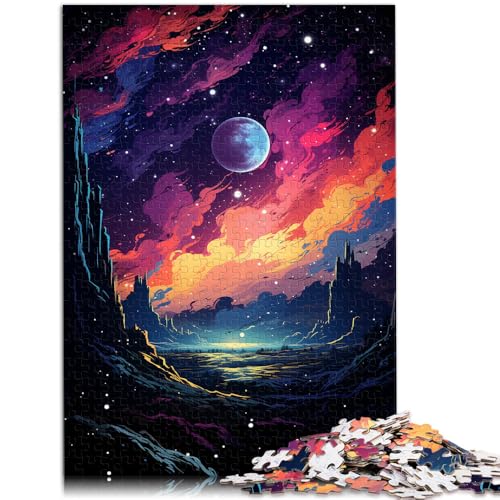1000-teiliges Puzzle für Erwachsene Sternplateau Universum Lernspielzeug verbessert das Gedächtnis für Teenager ab 14 Jahren 26x38cm von BBVNFLIR
