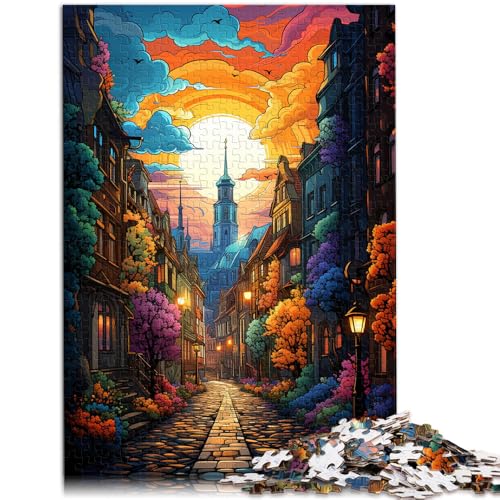 1000-teiliges Puzzle für Erwachsene Stockholms Altstadt Quizspiel Stressabbau schwierige Herausforderung für Teenager ab 14 Jahren 26x38cm 1000-teiliges Puzzle für Erwachsene Stockholms Altstadt Quizspiel Stressabbau schwierige Herausforderung für Teenager ab 14 Jahren 26x38cm von BBVNFLIR