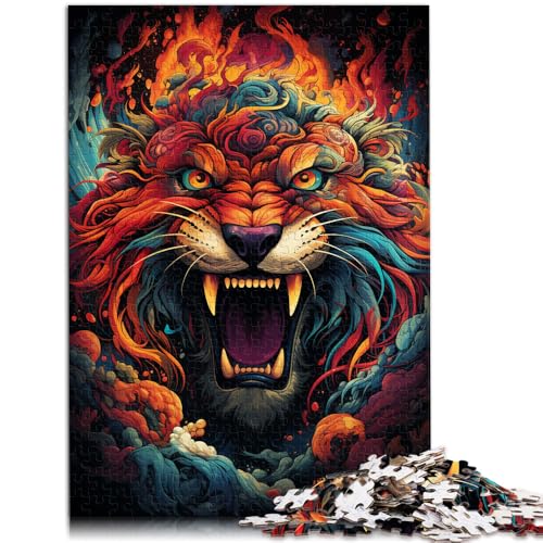 1000-teiliges Puzzle für Erwachsene Tier- und Tiermotiv Heimdekoration Puzzle zum Stressabbau schwierige Herausforderung für Teenager ab 14 Jahren 26x38cm von BBVNFLIR