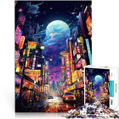 1000-teiliges Puzzle für Erwachsene Tokio Japan Spielzeug Denkspiel Familienspiel Stressabbau schwierige Herausforderung 50x75cm 1000-teiliges Puzzle für Erwachsene Tokio Japan Spielzeug Denkspiel Familienspiel Stressabbau schwierige Herausforderung 50x75cm von BBVNFLIR