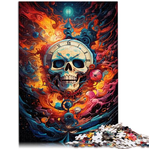 1000-teiliges Puzzle für Erwachsene Totenkopf-Quizspiel Trainieren Sie das Gehirn mit süchtig machenden Spielzeugen um die Geduld von 14-Jährigen zu fördern 26x38cm von BBVNFLIR