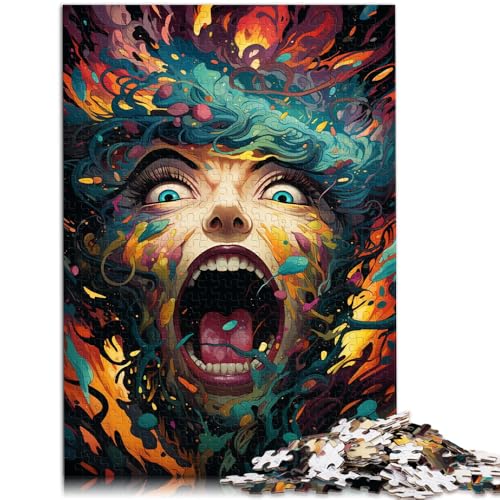 1000-teiliges Puzzle für Erwachsene Überraschte Frau Handgeschwindigkeitswettbewerb Herausforderung der Gehirnintelligenz Suchtspielzeug für 14-Jährige 26x38cm 1000-teiliges Puzzle für Erwachsene Überraschte Frau Handgeschwindigkeitswettbewerb Herausforderung der Gehirnintelligenz Suchtspielzeug für 14-Jährige 26x38cm von BBVNFLIR