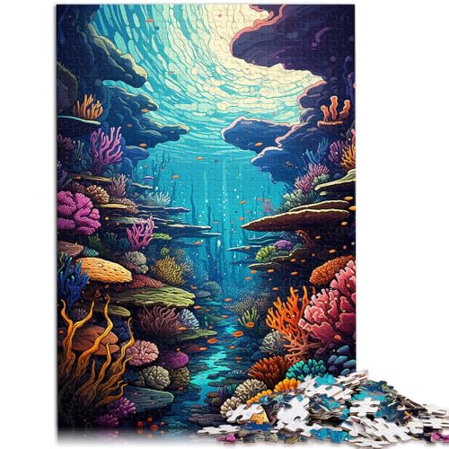 1000-teiliges Puzzle für Erwachsene Unterwasserwelt anspruchsvolles Spiel Geschenke Lernspiel zum Geburtstag Weihnachten 26x38cm 1000-teiliges Puzzle für Erwachsene Unterwasserwelt anspruchsvolles Spiel Geschenke Lernspiel zum Geburtstag Weihnachten 26x38cm von BBVNFLIR