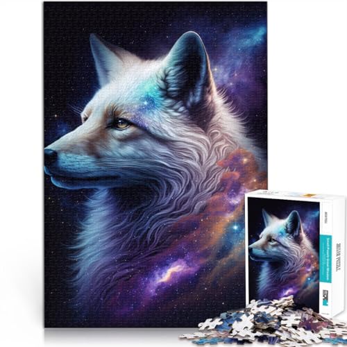 1000-teiliges Puzzle für Erwachsene White Fox Galaxy Familienunterhaltungsspielzeug Kunstwerk Geschenk für Teenager ab 14 Jahren 50x75cm 1000-teiliges Puzzle für Erwachsene White Fox Galaxy Familienunterhaltungsspielzeug Kunstwerk Geschenk für Teenager ab 14 Jahren 50x75cm von BBVNFLIR
