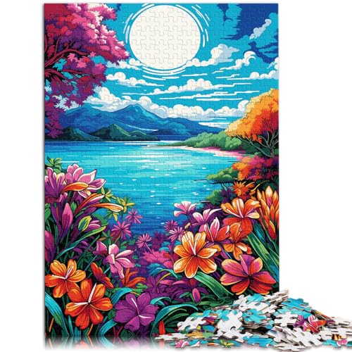 1000-teiliges Puzzle für Erwachsene Whitehaven Beach Lernspielzeug EIN Kunstwerk Geeignet für Teenager ab 14 Jahren 26x38cm von BBVNFLIR