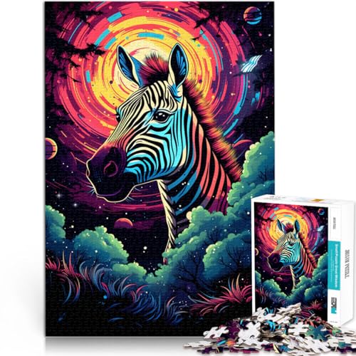 1000-teiliges Puzzle für Erwachsene Zebra-Quizspiel Jedes Teil ist einzigartig Anspruchsvolles Familienspiel für Teenager ab 14 Jahren 26x38cm 1000-teiliges Puzzle für Erwachsene Zebra-Quizspiel Jedes Teil ist einzigartig Anspruchsvolles Familienspiel für Teenager ab 14 Jahren 26x38cm von BBVNFLIR
