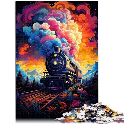 1000-teiliges Puzzle für Erwachsene Zug-Denkspiel ganze Familie für Teenager ab 14 Jahren 26x38cm 1000-teiliges Puzzle für Erwachsene Zug-Denkspiel ganze Familie für Teenager ab 14 Jahren 26x38cm von BBVNFLIR