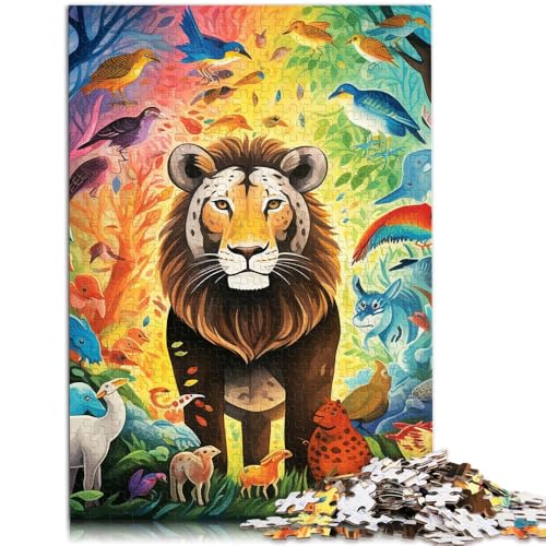 1000-teiliges Puzzle für Erwachsene afrikanische Tiere anspruchsvolles Spiel Geschenke anspruchsvoll zu vervollständigen Aber lustig und humorvoll 26x38cm von BBVNFLIR