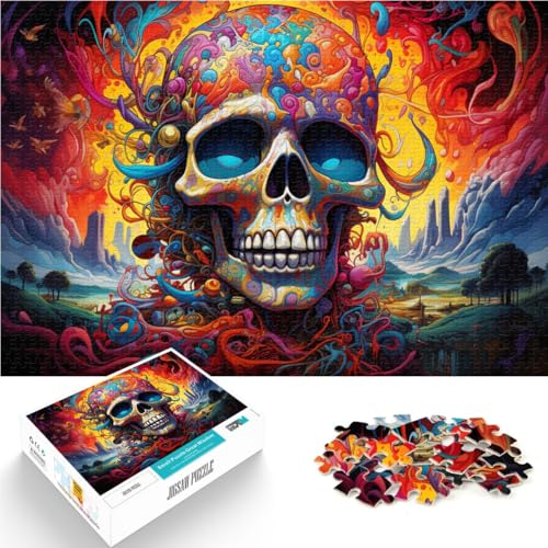 1000-teiliges Puzzle für Erwachsene buntes Fantasy-Monster-Denkspiel ganze Familie für Teenager ab 14 Jahren 26x38cm von BBVNFLIR