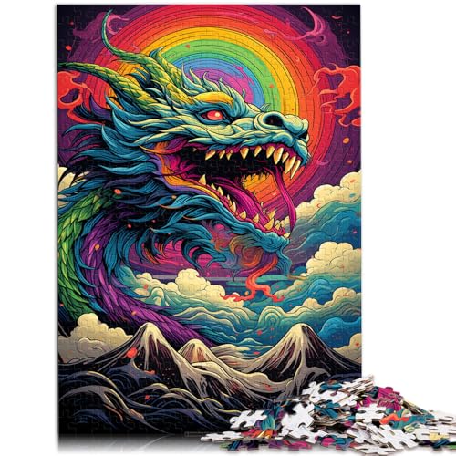 1000-teiliges Puzzle für Erwachsene chinesischer Drache über Regenbogen Quizspiel anspruchsvoll Aber unterhaltsam und humorvoll 26x38cm 1000-teiliges Puzzle für Erwachsene chinesischer Drache über Regenbogen Quizspiel anspruchsvoll Aber unterhaltsam und humorvoll 26x38cm von BBVNFLIR