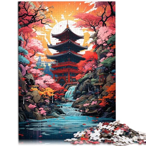 1000-teiliges Puzzle für Erwachsene das Schrein-Spielzeug Denkspiel Stressabbau schwierige Herausforderung für Teenager ab 14 Jahren 26x38cm 1000-teiliges Puzzle für Erwachsene das Schrein-Spielzeug Denkspiel Stressabbau schwierige Herausforderung für Teenager ab 14 Jahren 26x38cm von BBVNFLIR