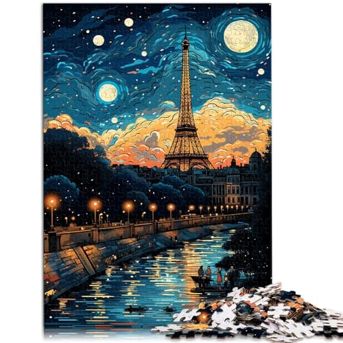 1000-teiliges Puzzle für Erwachsene der Eiffelturm Paris Lustige Spiele die herausfordernd zu vervollständigen sind Aber lustig und humorvoll sind 50x75cm von BBVNFLIR