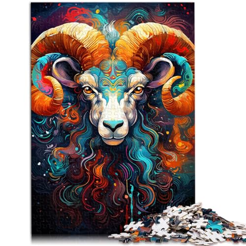 1000-teiliges Puzzle für Erwachsene der Ziegengott Lernspiele für Zuhause DIY-Spielzeug herausfordernd Aber lustig und humorvoll 26x38cm 1000-teiliges Puzzle für Erwachsene der Ziegengott Lernspiele für Zuhause DIY-Spielzeug herausfordernd Aber lustig und humorvoll 26x38cm von BBVNFLIR