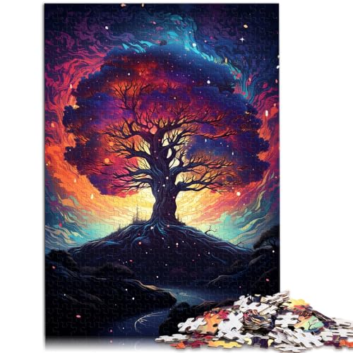 1000-teiliges Puzzle für Erwachsene der kosmische Baum Quizspiel Stressabbau Urlaub zu Hause Zeitvertreib für Teenager ab 14 Jahren 26x38cm 1000-teiliges Puzzle für Erwachsene der kosmische Baum Quizspiel Stressabbau Urlaub zu Hause Zeitvertreib für Teenager ab 14 Jahren 26x38cm von BBVNFLIR