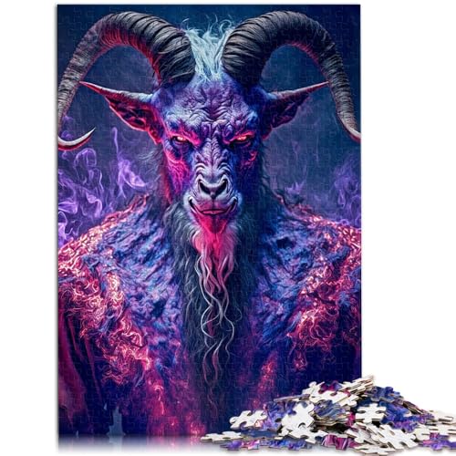 1000-teiliges Puzzle für Erwachsene dunkler Lord Lernspiele für Zuhause DIY-Spielzeug Lernspiel für Geburtstag Weihnachten 50x75cm von BBVNFLIR