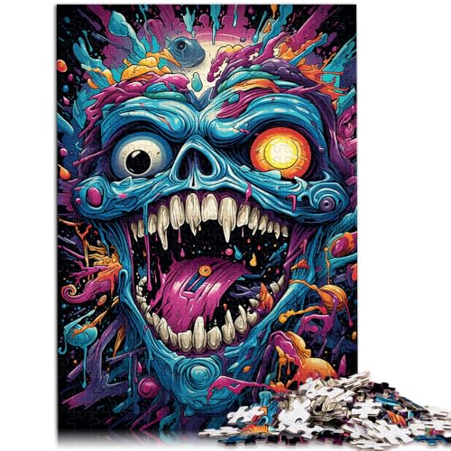 1000-teiliges Puzzle für Erwachsene farbenfroher Fantasy-Dämon Lernspiel Herausforderung Spielzeug Geschenk für Geburtstage und Teenager ab 14 Jahren 50x75cm von BBVNFLIR