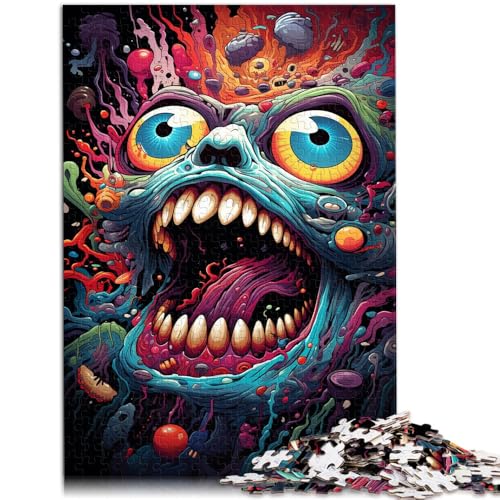 1000-teiliges Puzzle für Erwachsene farbenfrohes Monster-Lernpuzzle Familienspiel Stressabbau schwierige Herausforderung 26x38cm 1000-teiliges Puzzle für Erwachsene farbenfrohes Monster-Lernpuzzle Familienspiel Stressabbau schwierige Herausforderung 26x38cm von BBVNFLIR