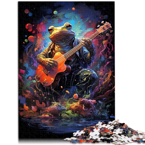 1000-teiliges Puzzle für Erwachsene gespielt von Fröschen Lernspielzeug Wichtelgeschenk für Teenager ab 14 Jahren 26x38cm von BBVNFLIR
