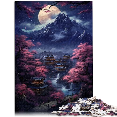 1000-teiliges Puzzle für Erwachsene japanischer Wald Nachtansicht Spiele Spielzeug Geschenk Heimkunst Dekoration Geeignet für Teenager ab 14 Jahren 50x75cm 1000-teiliges Puzzle für Erwachsene japanischer Wald Nachtansicht Spiele Spielzeug Geschenk Heimkunst Dekoration Geeignet für Teenager ab 14 Jahren 50x75cm von BBVNFLIR