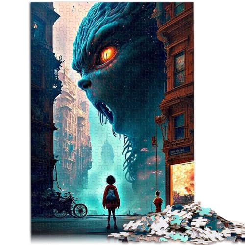 1000-teiliges Puzzle für Erwachsene riesiges Monster anspruchsvolles Spiel Spaß bei Aktivitäten zu Hause Geburtstagsgeschenk Reisegeschenk 26x38cm 1000-teiliges Puzzle für Erwachsene riesiges Monster anspruchsvolles Spiel Spaß bei Aktivitäten zu Hause Geburtstagsgeschenk Reisegeschenk 26x38cm von BBVNFLIR