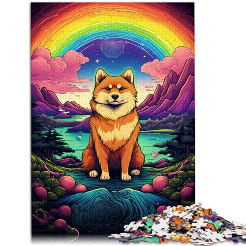1000-teiliges Puzzle für Erwachsene süßes Shiba Inu-Knobelspiel in Farbe Lernspiel für Geburtstag Weihnachten 26x38cm 1000-teiliges Puzzle für Erwachsene süßes Shiba Inu-Knobelspiel in Farbe Lernspiel für Geburtstag Weihnachten 26x38cm von BBVNFLIR