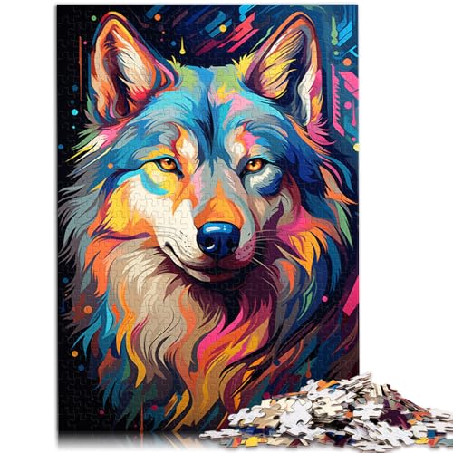 Das 1000-teilige Puzzle Erwachsene mit dem Siberian Husky-Spielzeug ist EIN Denkspiel und eignet ganze Familie und Teenager ab 14 Jahren 26x38cm von BBVNFLIR
