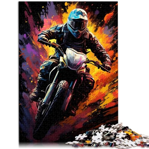 Das 1000-teilige Puzzle für Erwachsene „Galaxy Motorcycles“ ist EIN Denkspiel und eignet ganze Familie und für Teenager ab 14 Jahren 26x38cm Das 1000-teilige Puzzle für Erwachsene „Galaxy Motorcycles“ ist EIN Denkspiel und eignet ganze Familie und für Teenager ab 14 Jahren 26x38cm von BBVNFLIR