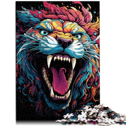 Mikroschwieriges Puzzle, T-Rex brüllend, 1000 Teile, Puzzle, 50 x 75 cm, Holzpuzzle für Erwachsene, Geschenke, herausfordernd zu vervollständigen, Aber lustig und humorvoll Mikroschwieriges Puzzle, T-Rex brüllend, 1000 Teile, Puzzle, 50 x 75 cm, Holzpuzzle für Erwachsene, Geschenke, herausfordernd zu vervollständigen, Aber lustig und humorvoll von BBVNFLIR