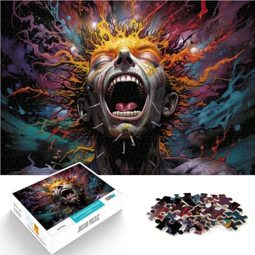 Puzzle 1000 Teile für Erwachsene Monster Herausforderndes Schwieriges Puzzle Herausforderung der Gehirnintelligenz Suchtspielzeug 50x75cm Puzzle 1000 Teile für Erwachsene Monster Herausforderndes Schwieriges Puzzle Herausforderung der Gehirnintelligenz Suchtspielzeug 50x75cm von BBVNFLIR