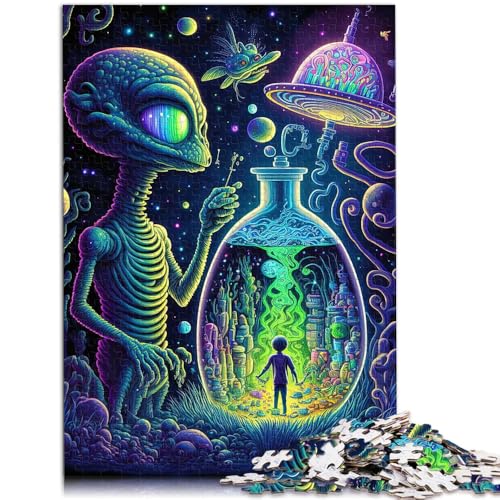 Puzzle für Erwachsene 1000 Teile Alien-Monster als Puzzle-Geschenk Stressabbau schwierige Herausforderung für Teenager ab 14 Jahren 50x75cm Puzzle für Erwachsene 1000 Teile Alien-Monster als Puzzle-Geschenk Stressabbau schwierige Herausforderung für Teenager ab 14 Jahren 50x75cm von BBVNFLIR