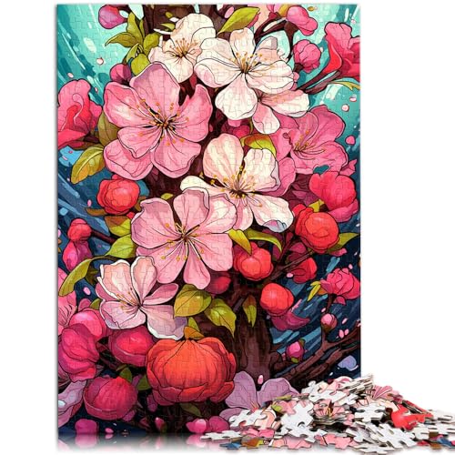 Puzzle 1000 Teile für Erwachsene Apfelblüte buntes Denkspiel Wanddekoration einzigartige Geburtstags 26x38cm Puzzle 1000 Teile für Erwachsene Apfelblüte buntes Denkspiel Wanddekoration einzigartige Geburtstags 26x38cm von BBVNFLIR