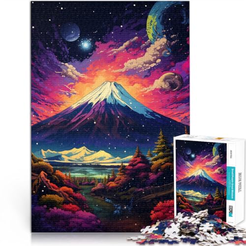 Puzzle 1000 Teile für Erwachsene Berg Fuji anspruchsvolles schwieriges Puzzle einzigartige Geburtstags- und Geschenkideen für Teenager ab 14 Jahren 26x38cm Puzzle 1000 Teile für Erwachsene Berg Fuji anspruchsvolles schwieriges Puzzle einzigartige Geburtstags- und Geschenkideen für Teenager ab 14 Jahren 26x38cm von BBVNFLIR