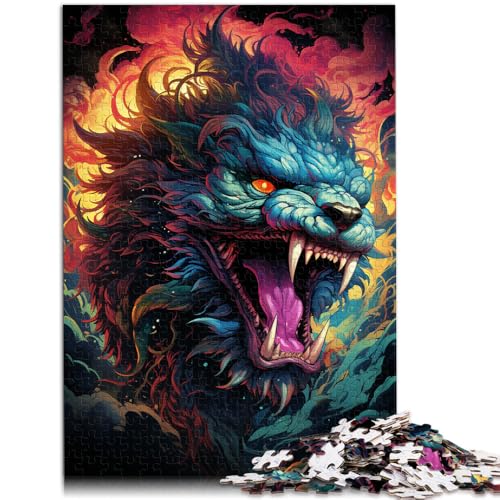Puzzle 1000 Teile für Erwachsene Bunter chinesischer Drache Denkspiel Lernspiel für Geburtstag Weihnachten für Teenager ab 14 Jahren 26x38cm Puzzle 1000 Teile für Erwachsene Bunter chinesischer Drache Denkspiel Lernspiel für Geburtstag Weihnachten für Teenager ab 14 Jahren 26x38cm von BBVNFLIR