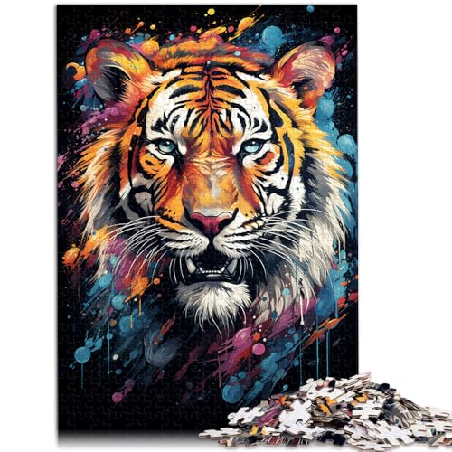 Puzzle 1000 Teile für Erwachsene Das Spielspielzeug „Tiger malen ganze Familie und für Teenager ab 14 Jahren 50x75cm Puzzle 1000 Teile für Erwachsene Das Spielspielzeug „Tiger malen ganze Familie und für Teenager ab 14 Jahren 50x75cm von BBVNFLIR