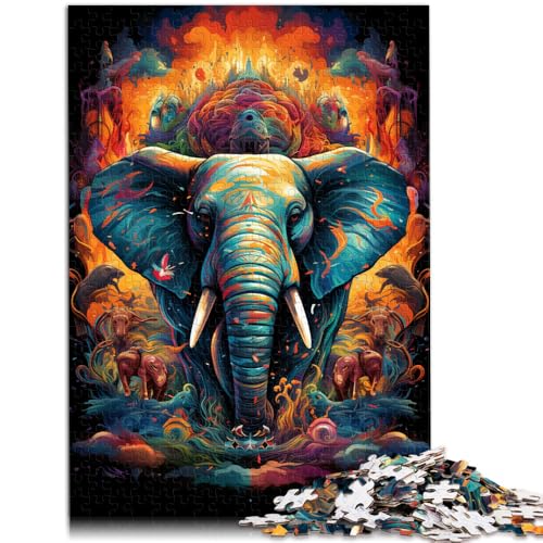 Puzzle 1000 Teile für Erwachsene Elefanten Puzzle ganze Familie für Teenager ab 14 Jahren 26x38cm Puzzle 1000 Teile für Erwachsene Elefanten Puzzle ganze Familie für Teenager ab 14 Jahren 26x38cm von BBVNFLIR