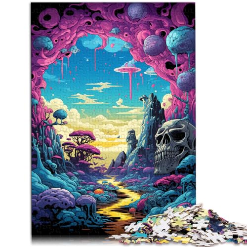 Puzzle 1000 Teile für Erwachsene Fantasielandschaft Stressabbau-Spielzeug Wanddekoration einzigartige Geburtstags 50x75cm von BBVNFLIR