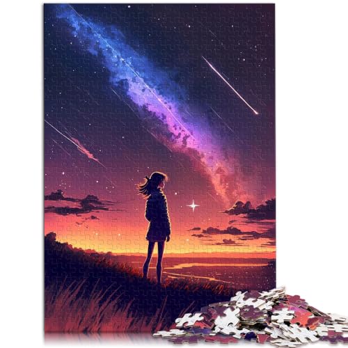 Puzzle 1000 Teile für Erwachsene Fantasy-Galaxie-Landschaft Lustige Spiele ganze Familie für 14-Jährige 50x75cm von BBVNFLIR