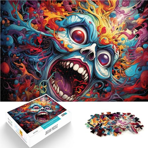 Puzzle 1000 Teile für Erwachsene Fantasy Monster Art Lernpuzzle ganze Familie 26x38cm Puzzle 1000 Teile für Erwachsene Fantasy Monster Art Lernpuzzle ganze Familie 26x38cm von BBVNFLIR