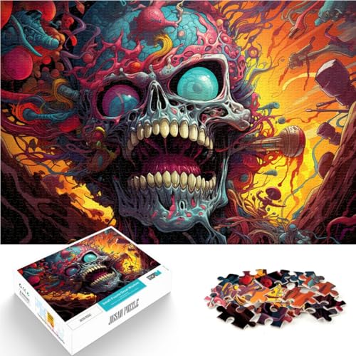 Puzzle 1000 Teile für Erwachsene Fantasy-Monster-Puzzle als Geschenk Familienspiel Stressabbau Schwierige Herausforderung 26x38cm Puzzle 1000 Teile für Erwachsene Fantasy-Monster-Puzzle als Geschenk Familienspiel Stressabbau Schwierige Herausforderung 26x38cm von BBVNFLIR
