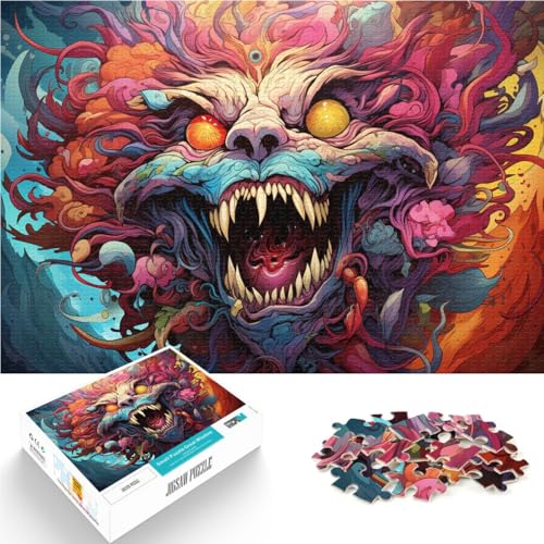 Puzzle 1000 Teile für Erwachsene Fantasy-Monster-Puzzle als Geschenk ganze Familie 50x75cm Puzzle 1000 Teile für Erwachsene Fantasy-Monster-Puzzle als Geschenk ganze Familie 50x75cm von BBVNFLIR